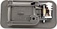 92442 Rear, Passenger Side Gray Interior Door Handle, Without Door Lock Button, Help Series