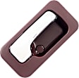 92446 Rear, Passenger Side Red Interior Door Handle, Without Door Lock Button, Help Series