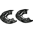 924-492 Front Brake Dust Shields, OE Solutions Series