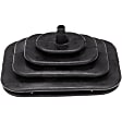 924-5111 HD Solutions Series Shift Boot - Black, Rubber, Direct Fit, Sold individually
