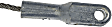 924-5117 HD Solutions Series Hood Cable - Direct Fit, Sold individually