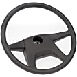 924-5234 Steering Wheel - Light Gray, Steel and Aluminum, Standard, Direct Fit, Sold individually
