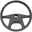 924-5234 Steering Wheel - Light Gray, Steel and Aluminum, Standard, Direct Fit, Sold individually