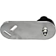 924-5522 Hood Pins - Black, Aluminum and rubber, Bumper pin, Direct Fit