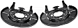 924-692 Brake Backing Plate - Set of 2
