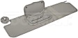 924-8001 Sun Visor, Gray, Vinyl, Sold Individually, HD Solutions Series
