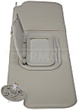 924-8001 Sun Visor, Gray, Vinyl, Sold Individually, HD Solutions Series