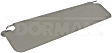 924-8003 Sun Visor, Gray, Vinyl, Sold Individually, HD Solutions Series