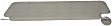 924-8003 Sun Visor, Gray, Vinyl, Sold Individually, HD Solutions Series