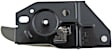 92491 Front Or Rear, Driver Side Beige Interior Door Handle, With Door Lock Button, Help Series