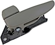 92491 Front Or Rear, Driver Side Beige Interior Door Handle, With Door Lock Button, Help Series