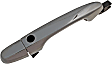 92599 Front, Passenger Side Chrome Exterior Door Handle, Without Key Hole, Help Series