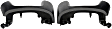 2008 GMC Sierra 1500 - Steering Column Cover - Black, Plastic