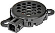 926-104 Back Up Alarm - Black, Direct Fit