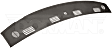 926-121 Dash Cover, Black, Molded; Overlay Over Factory Dash, OE Solutions Series