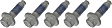 926-128 First Stop Series Brake Caliper Bolt - Direct Fit, Kit