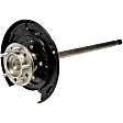 926-145 Rear, Driver Side Axle Shaft, 5.7L, 8Cyl, OE Solutions Series