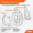 926-269 Brake Backing Plate - Direct Fit, Sold individually