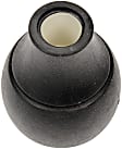 926-328 OE Solutions Series Shift Knob - Black, Rubber and plastic, Direct Fit, Sold individually