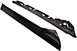 926-450 Driver Side Pillar Trim - Black, Set of 2