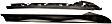 926-450 Driver Side Pillar Trim - Black, Set of 2