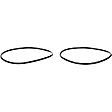 926-555 Axle O-Ring, Set of 2