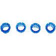 926-819 OE Solutions Series Shifter Bushing - Blue, Thermal Plastic, Direct Fit, Set