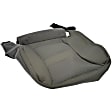 926-844 Front Row Seat Cover, Gray, Fabric, Plain Design, Bucket Seat OE Solutions Series