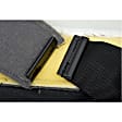 926-844 Front Row Seat Cover, Gray, Fabric, Plain Design, Bucket Seat OE Solutions Series
