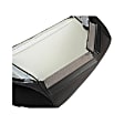 926-868 Front, Driver Side Cushion Seat Cover, Black, Made of Fabric, Plain Design, Bucket OE Solutions Series