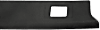 926-906 Bed Rail Cap, Black, Plastic