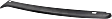 926-914 Bed Rail Cap, Black, Plastic