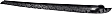 926-920 Bed Rail Cap, Black, Plastic