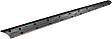 926-929 Bed Rail Cap, Black, Plastic