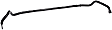 927-111 Front Sway Bar Kit, Powdercoated Black
