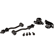 927-302 Front Sway Bar Kit, Powdercoated Black