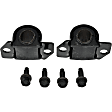 927-302 Front Sway Bar Kit, Powdercoated Black