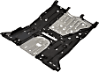 927-803 Front, Driver or Passenger Side, Center, Lower Engine Splash Shield, OE Solutions Series