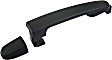 92894 Rear, Driver or Passenger Side Black Exterior Door Handle, Without Key Hole, Help Series