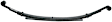 929-302 Rear, Driver or Passenger Side Leaf Spring, 4WD