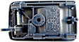 92963 Front Or Rear, Driver Side Blue Interior Door Handle, Without Door Lock Button, Help Series