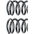 929-913 Rear, Driver and Passenger Side Coil Springs, Set of 2 OE Solutions Series