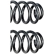 929-913 Rear, Driver and Passenger Side Coil Springs, Set of 2 OE Solutions Series