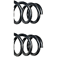 929-924 Front, Driver and Passenger Side Coil Springs, Set of 2 OE Solutions Series