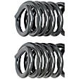 929-925 Front, Driver and Passenger Side Coil Springs, Set of 2 OE Solutions Series