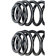 929-929 Rear, Driver and Passenger Side Coil Springs, Set of 2 OE Solutions Series
