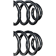 929-929 Rear, Driver and Passenger Side Coil Springs, Set of 2 OE Solutions Series