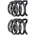 929-930 Rear, Driver and Passenger Side Coil Springs, Set of 2 OE Solutions Series