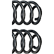 929-930 Rear, Driver and Passenger Side Coil Springs, Set of 2 OE Solutions Series