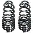 929-932 Rear, Driver and Passenger Side Coil Springs, Set of 2 OE Solutions Series